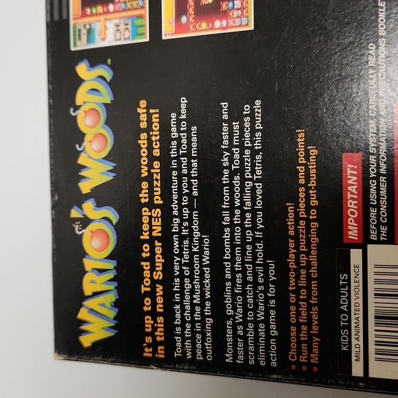 Warios Woods SNES - Picture 7 of 7